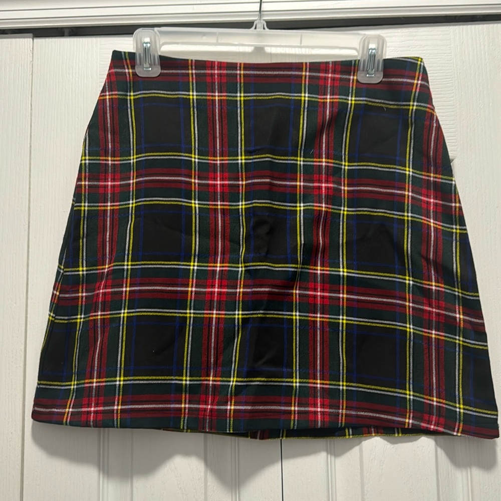 Plaid Skirt